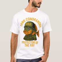 Tank Commander Dad – Funny Cichlid Father’s Day