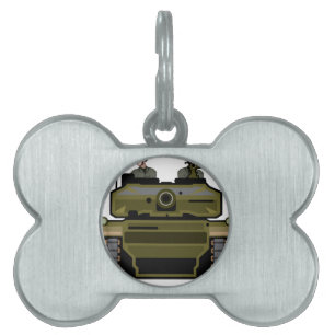 Tank Front Pet Tag
