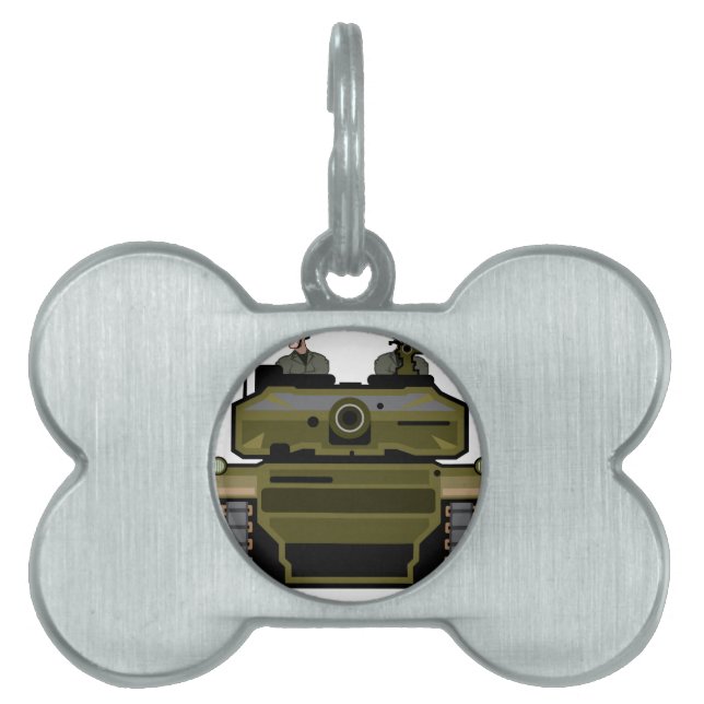 Tank Front Pet Tag (Front)