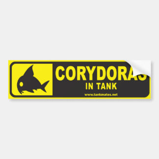 Tank Mates bumper sticker series 1-Corydoras