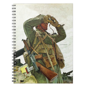 Tank Patrol Spiral Notebook