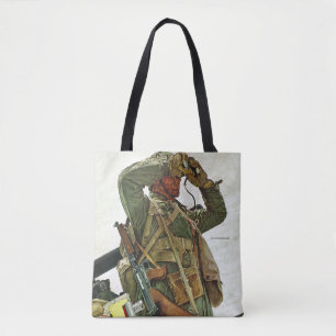 Tank Patrol Tote Bag