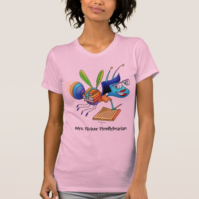 Tank-top-Mrs. Flicker Fireflybrarian T-Shirt (Front)