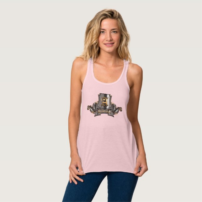 Tank Top (Women's) Racerback (Bella+Canvas) (Front Full)