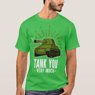 Tank you Jokey Funny Quote Thank You Pun