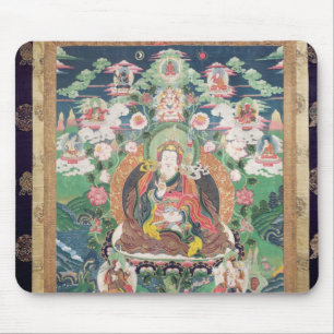 Tanka of Padmasambhava, c.749 AD Mouse Pad