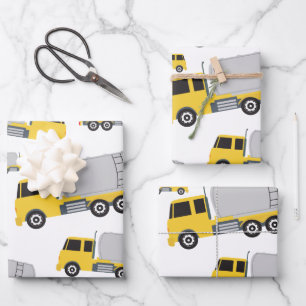 Tanker Truck Transportation Trucks Wrapping Paper Sheet