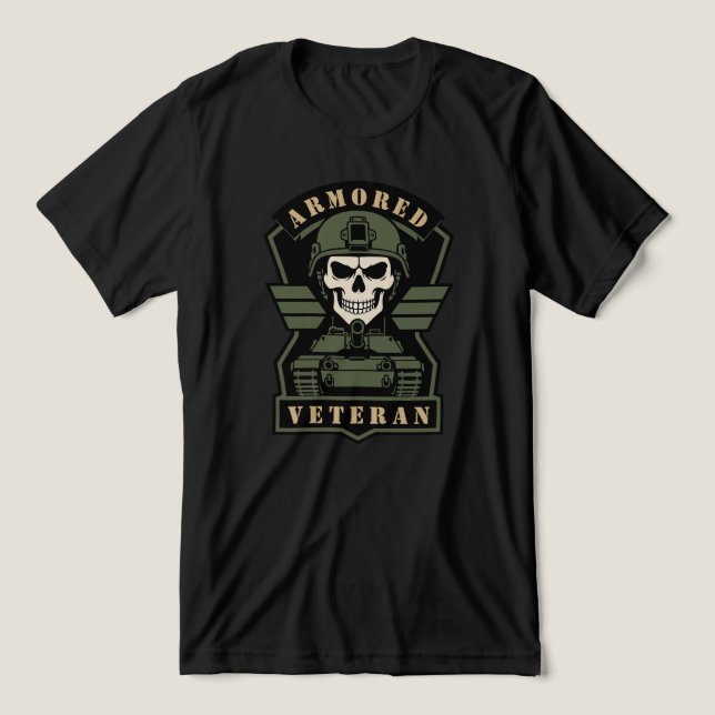 Tanker Veteran Tri-Blend Shirt (Design Front)