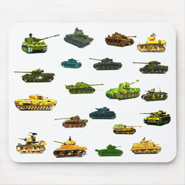 Tanks a  Lot Mousematt. Mouse Pad (Front)