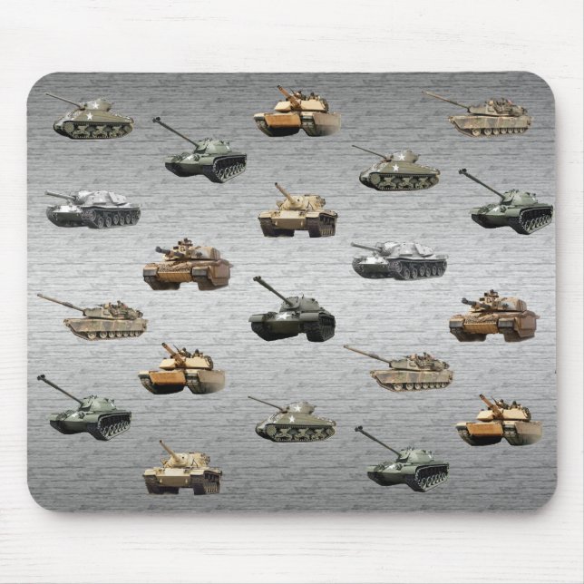 Tanks of the U.S. Military Mouse Pad (Front)