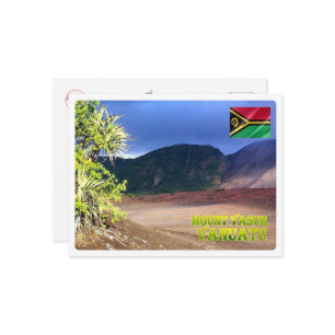 Tanna Island - Mount Yasur - Vanuatu - Postcard