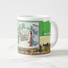 Tanned and Confused | Literal Wordplay Large Coffee Mug