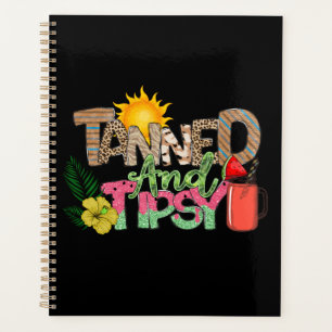 Tanned and Tipsy   Fun Summer Party Design Planner
