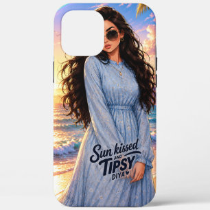 Tanned And Tipsy Travel Vacation iPhone iPad Case
