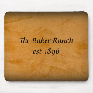 Tanned Leather Mouse Pad