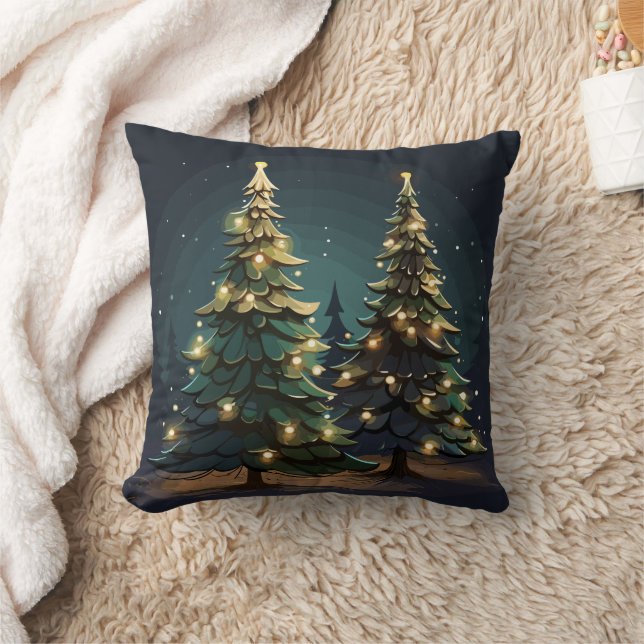 Tannenbaum Radiance Cushion (Blanket)