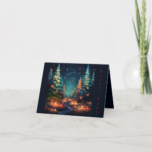 Tannenbaum Radiance Holiday Card