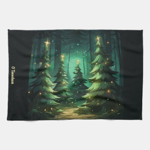 Tannenbaum Radiance Tea Towel