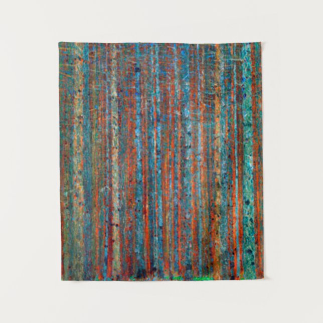 Tannenwald Gustav Klimt Tapestry (Front)