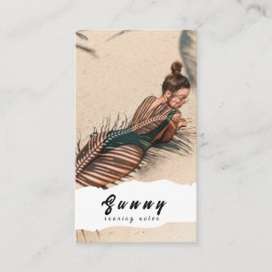 Tanning Salon Business Card