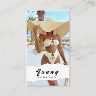 Tanning Salon Business Card