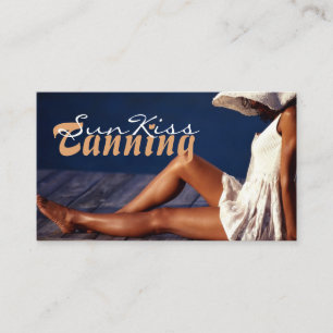 Tanning Salon Business Card
