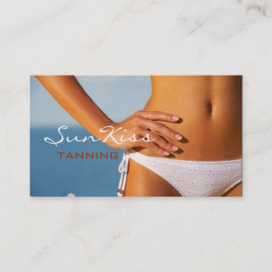 Tanning Salon, Spa Business Card