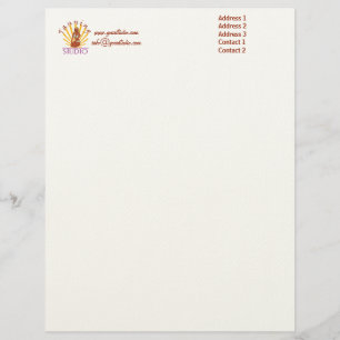 Tanning Studio - Letterhead