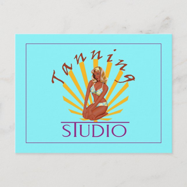 Tanning Studio - Postcard (Front)