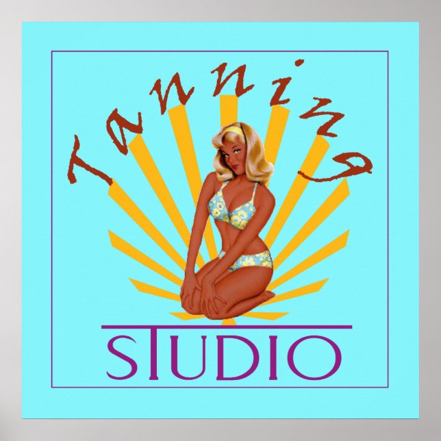 Tanning Studio - Poster (Front)