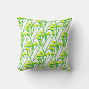 Tansy (B) on a Throw Pillow