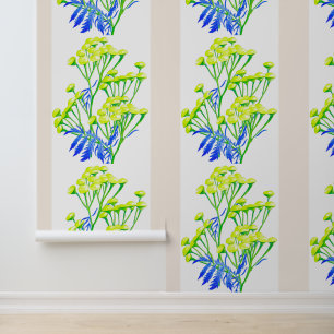 Tansy on a  wallpaper