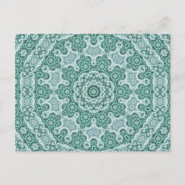 Tantalising in teal postcard (Front)