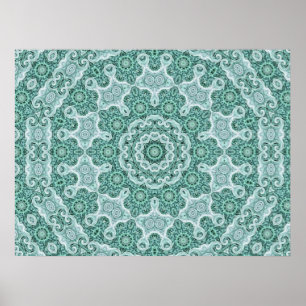 tantalising in teal print