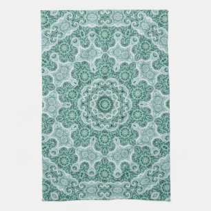 tantalising in teal tea towel