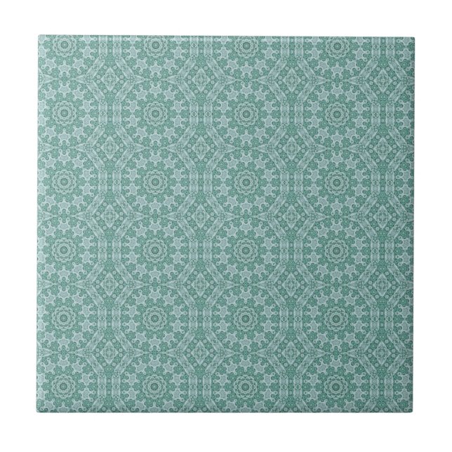 Tantalising in teal tile (Front)
