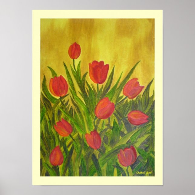 Tantalising Tulips ! Poster (Front)