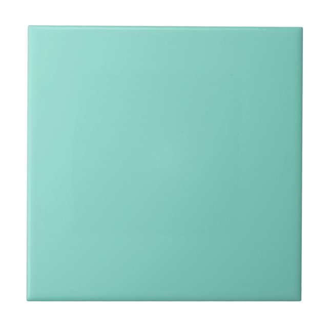 Tantalising Turquoise Teal Square Kitchen and Bath Tile (Front)