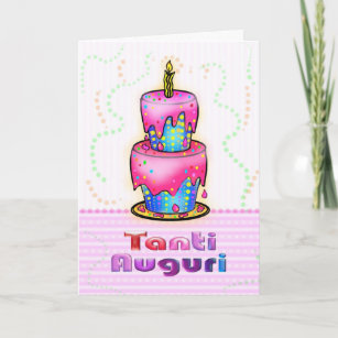 Tanti Auguri Sticker