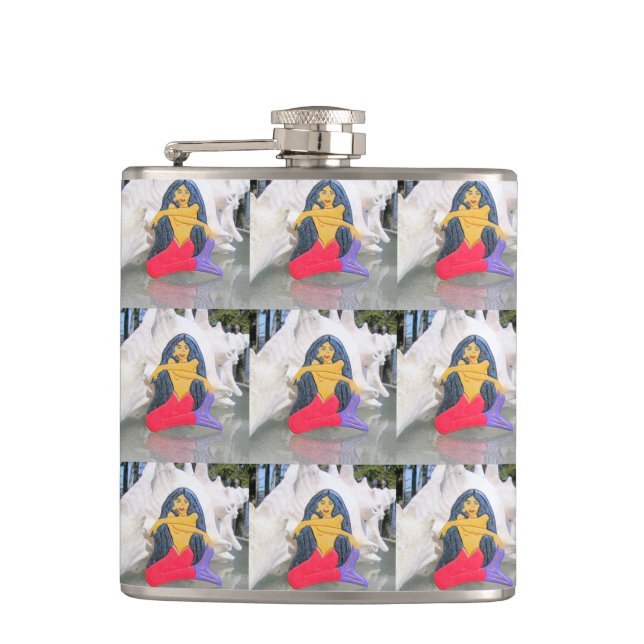 tantric mermaid flask (Front)
