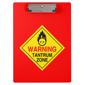 Tantrum Zone Clipboard