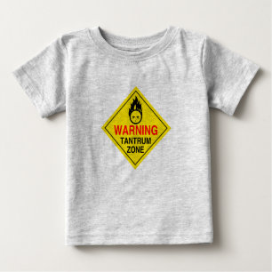Tantrum Zone Toddler Shirt
