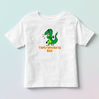 Tantrumsaurus Rex Funny Toddler T-shirt