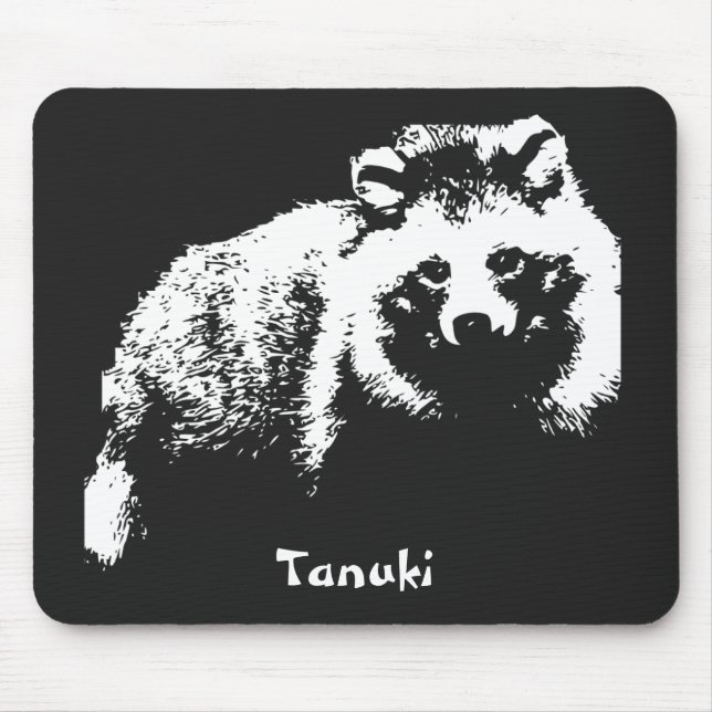 Tanuki Mouse Pad (Front)