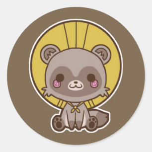 Tanuki (Raccon Dog) Sticker