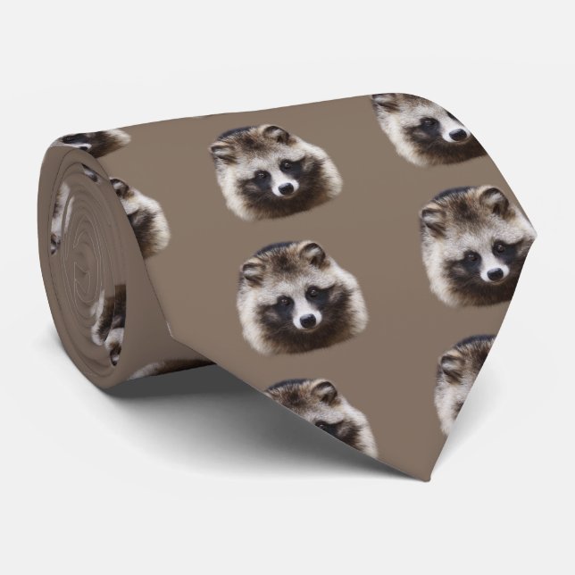 Tanuki Tie (Rolled)