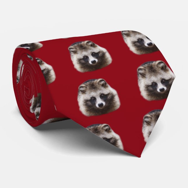 Tanuki Tie (Rolled)
