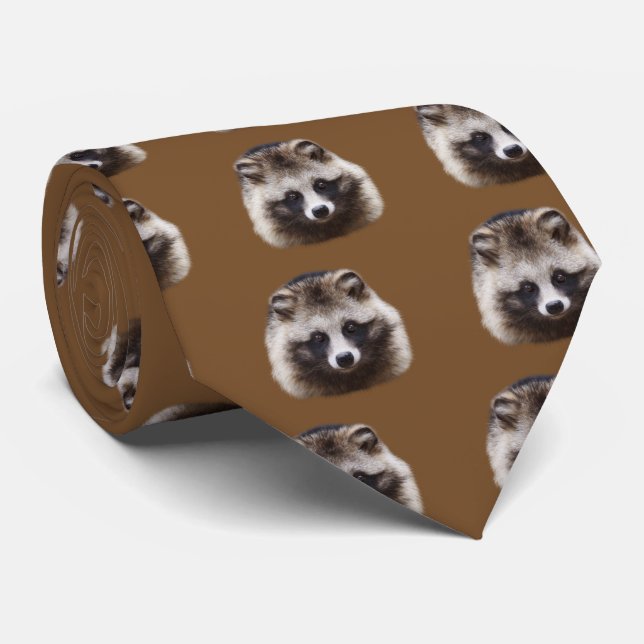 Tanuki Tie (Rolled)