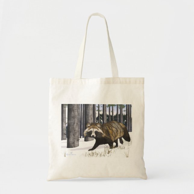 Tanuki Tote Bag (Front)