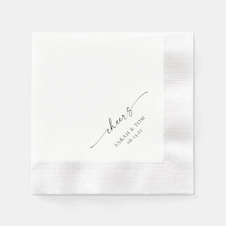 TANYA | Personalised Wedding Napkins